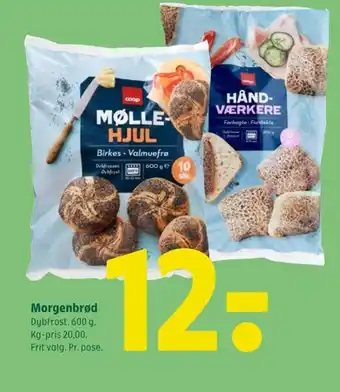 Coop 365 Morgenbrød tilbud