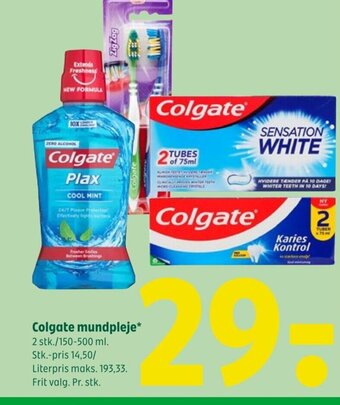 Coop 365 Colgate mundpleje* tilbud