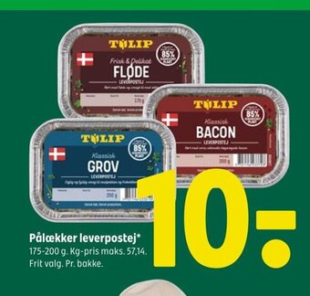 Coop 365 Pålækker leverpostej tilbud