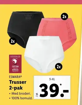 Let-Køb Trusser 2-pak tilbud
