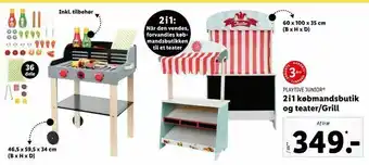 2i1 købmandsbutik og teater/Grill