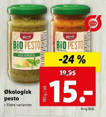 Let-Køb Økologisk pesto tilbud