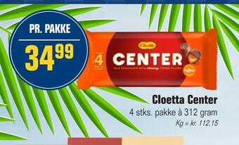 Otto Duborg Cloetta center tilbud