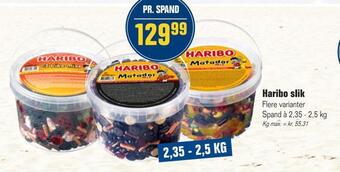 Otto Duborg Haribo slik tilbud