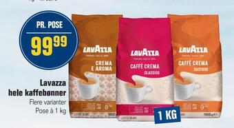 Otto Duborg Lavazza hele kaffebønner tilbud