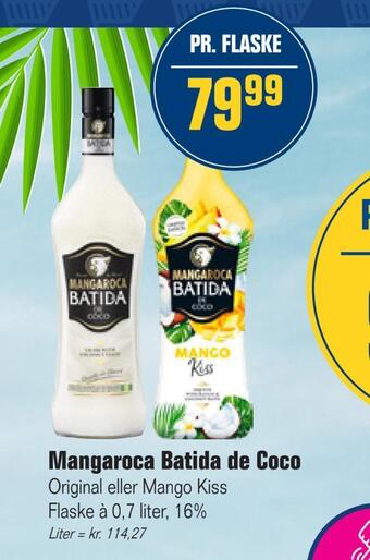 Otto Duborg Mangaroca batida de coco tilbud