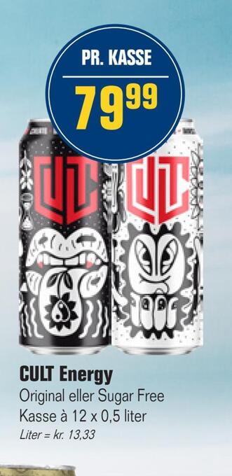 Otto Duborg Cult energy tilbud