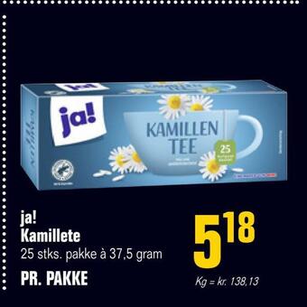 Otto Duborg Ja! kamillete tilbud