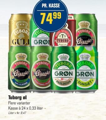 Otto Duborg Tuborg øl tilbud
