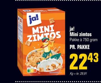 Otto Duborg Ja! mini zimtos tilbud