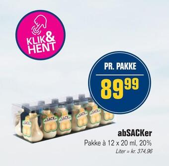 Otto Duborg Absacker tilbud