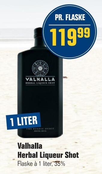 Otto Duborg Valhalla herbal liqueur shot tilbud