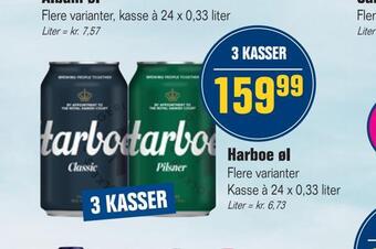 Otto Duborg Harboe øl tilbud