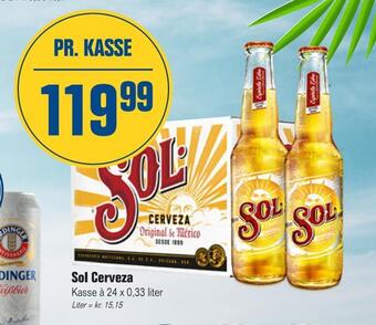 Otto Duborg Sol cerveza tilbud