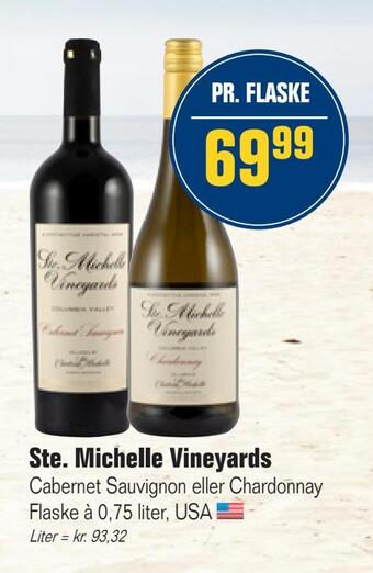 Otto Duborg Ste. michelle vineyards tilbud