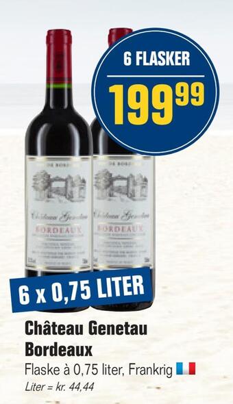 Otto Duborg Château genetau bordeaux tilbud