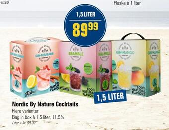 Nordic by nature cocktails