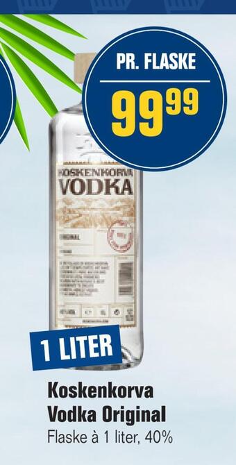 Otto Duborg Koskenkorva vodka original tilbud