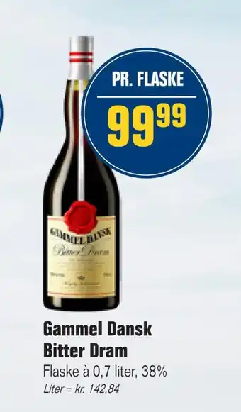 Otto Duborg Gammel dansk bitter dram tilbud
