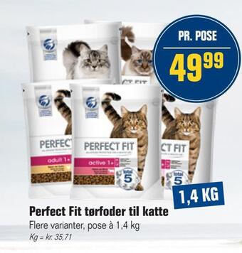 Otto Duborg Perfect fit tørfoder til katte tilbud
