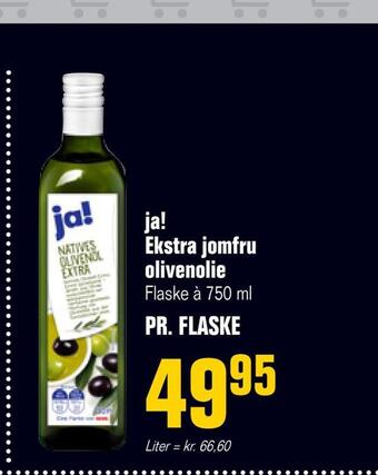 Otto Duborg Ja! ekstra jomfru olivenolie tilbud