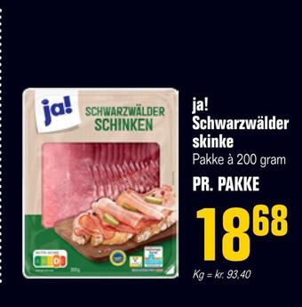 Otto Duborg Ja! schwarzwälder skinke tilbud