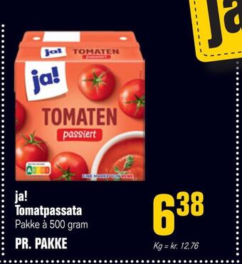 Otto Duborg Ja! tomatpassata tilbud