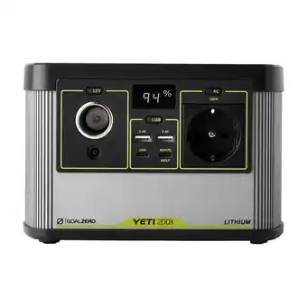 Punkt1 Goal zero yeti 200x bærbar power station tilbud