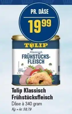 Otto Duborg Tulip klassisch früstücksfleisch tilbud