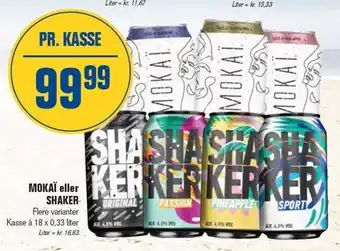 Otto Duborg Mokai el. shaker tilbud