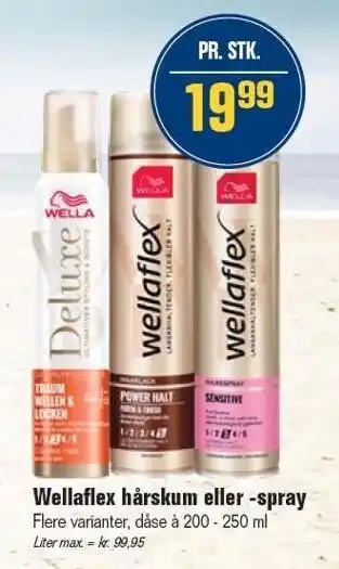 Wellaflex hårskum el. spray