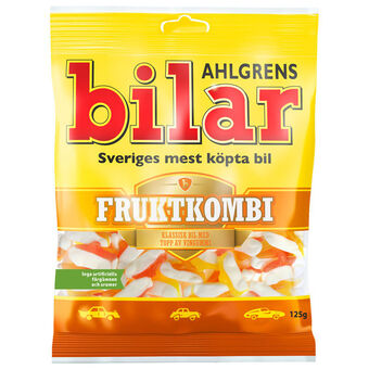 Motatos Ahlgrens bilar frugtkombi 125g tilbud