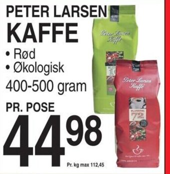 ABC Lavpris PETER LARSEN KAFFE tilbud