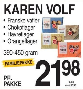 ABC Lavpris KAREN VOLF tilbud