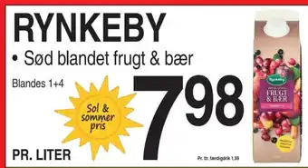 ABC Lavpris RYNKEBY • Sød blandet frugt & bær tilbud