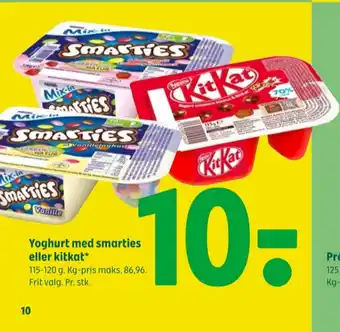 Coop 365 Kit kat yoghurt tilbud
