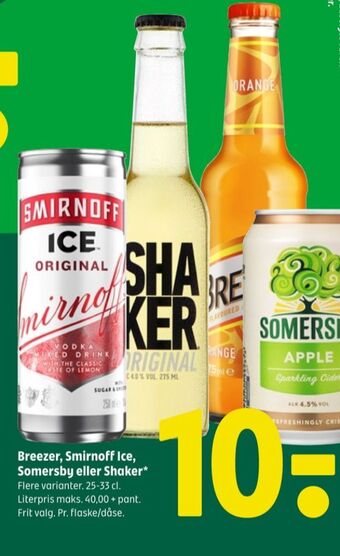 Coop 365 Smirnoff ice rtd tilbud