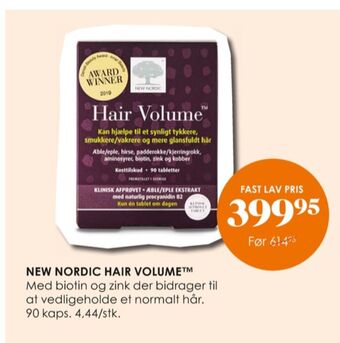 Matas New nordic kosttilskud tilbud