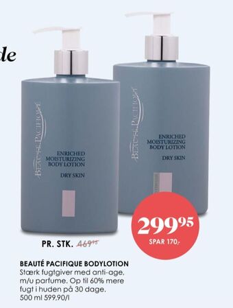 Matas Beauté pacifique bodylotion tilbud