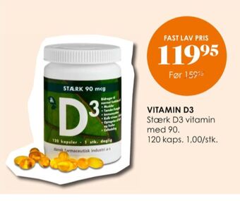 Matas Dansk farmaceutisk industri vitaminer tilbud