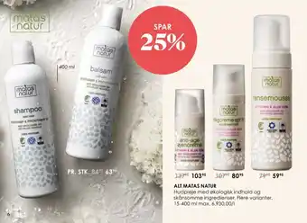 Matas Matas natur balsam tilbud
