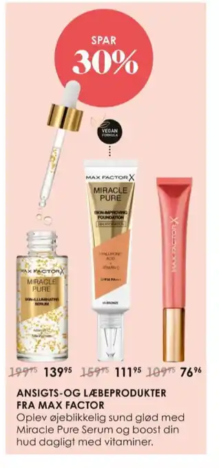 Matas Max factor serum tilbud