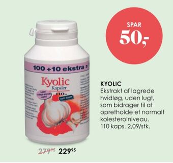 Matas Kyolic kosttilskud tilbud