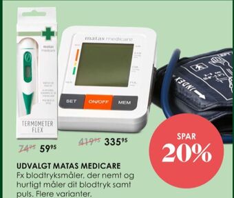 Matas Matas medicare blodtryksmåler tilbud