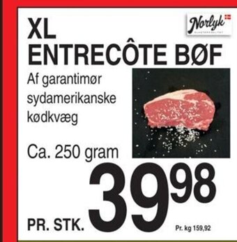 ABC Lavpris XL ENTRECÔTE BOF tilbud