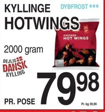 ABC Lavpris KYLLINGE HOTWINGS tilbud