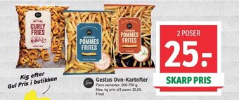 Gestus Ovn-Kartofler