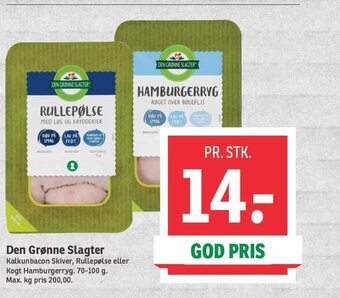 SPAR Den Grønne Slagter tilbud