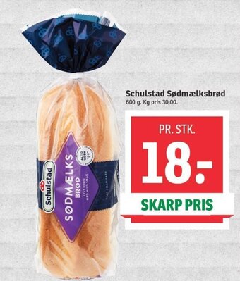 Schulstad Sødmælksbrød