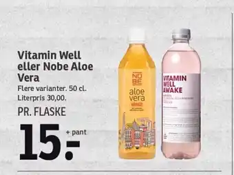 Vitamin Well eller Nobe Aloe Vera